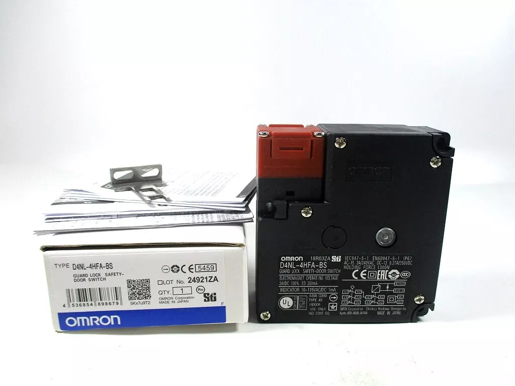Omron D4NL-4HFA-BS Safety Gate Switch - New in Box