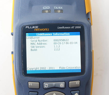 Fluke Networks LinkRunner AT 2000 Auto Tester LRAT-2000
