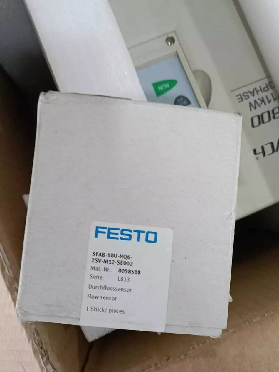 1PC NEW FESTO SFAB-10U-HQ6-2SV-M12-SE002 Flowmeter #N3212 YF