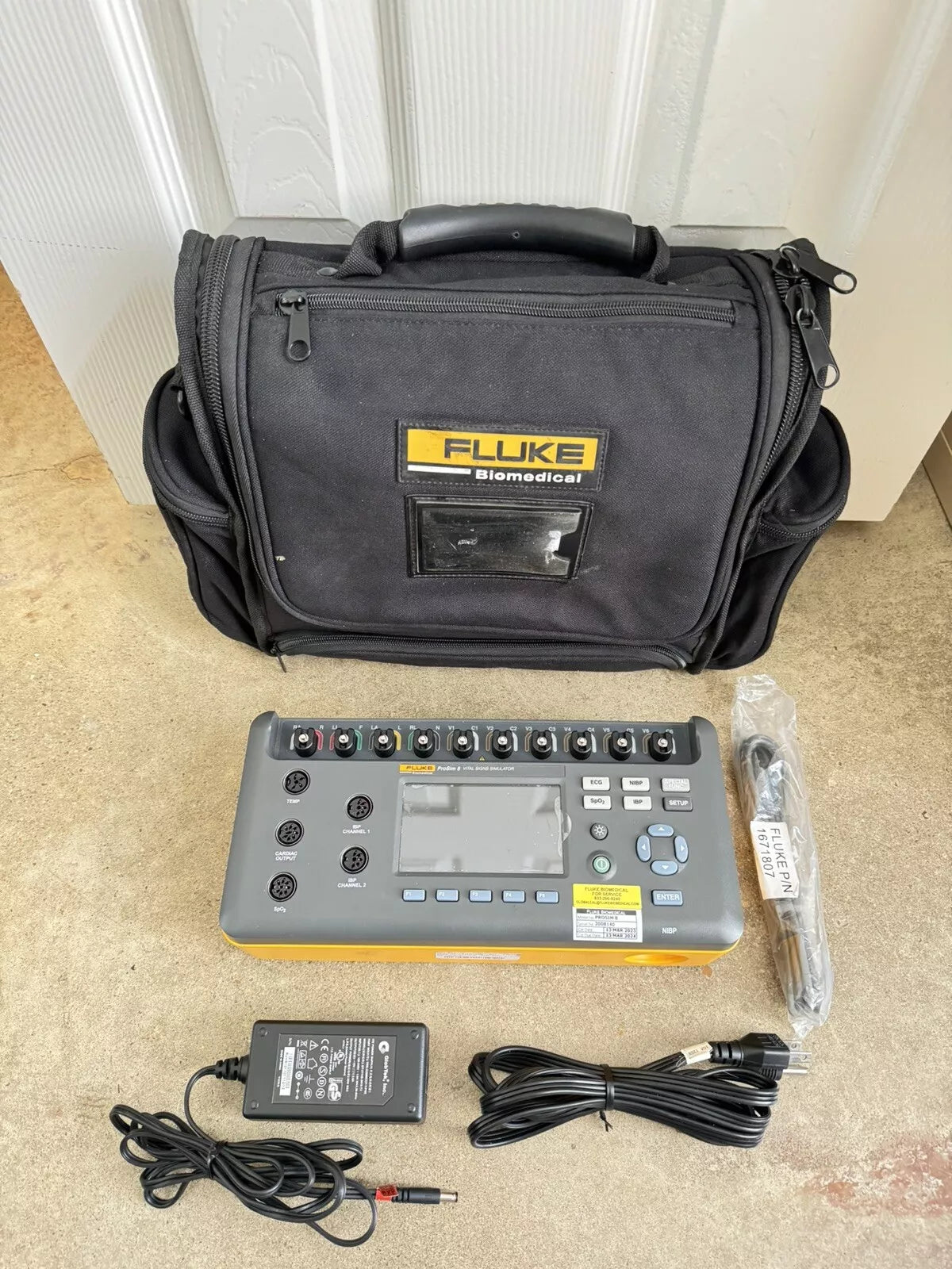 Fluke Biomedical ProSim 8 Vital Signs Simulator (Calibrated 2024)