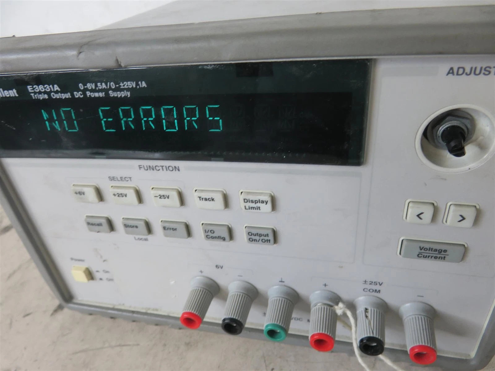 Agilent E3631A Power Supply Triple Output 6V, 5A & ±25V, 1A - Free Shipping