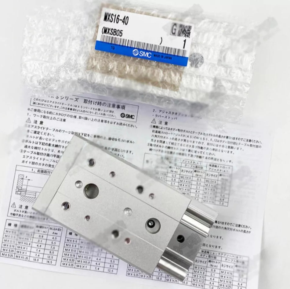 SMC MXS16-40 MXS1640 Slide Cylinder for Industrial Applications