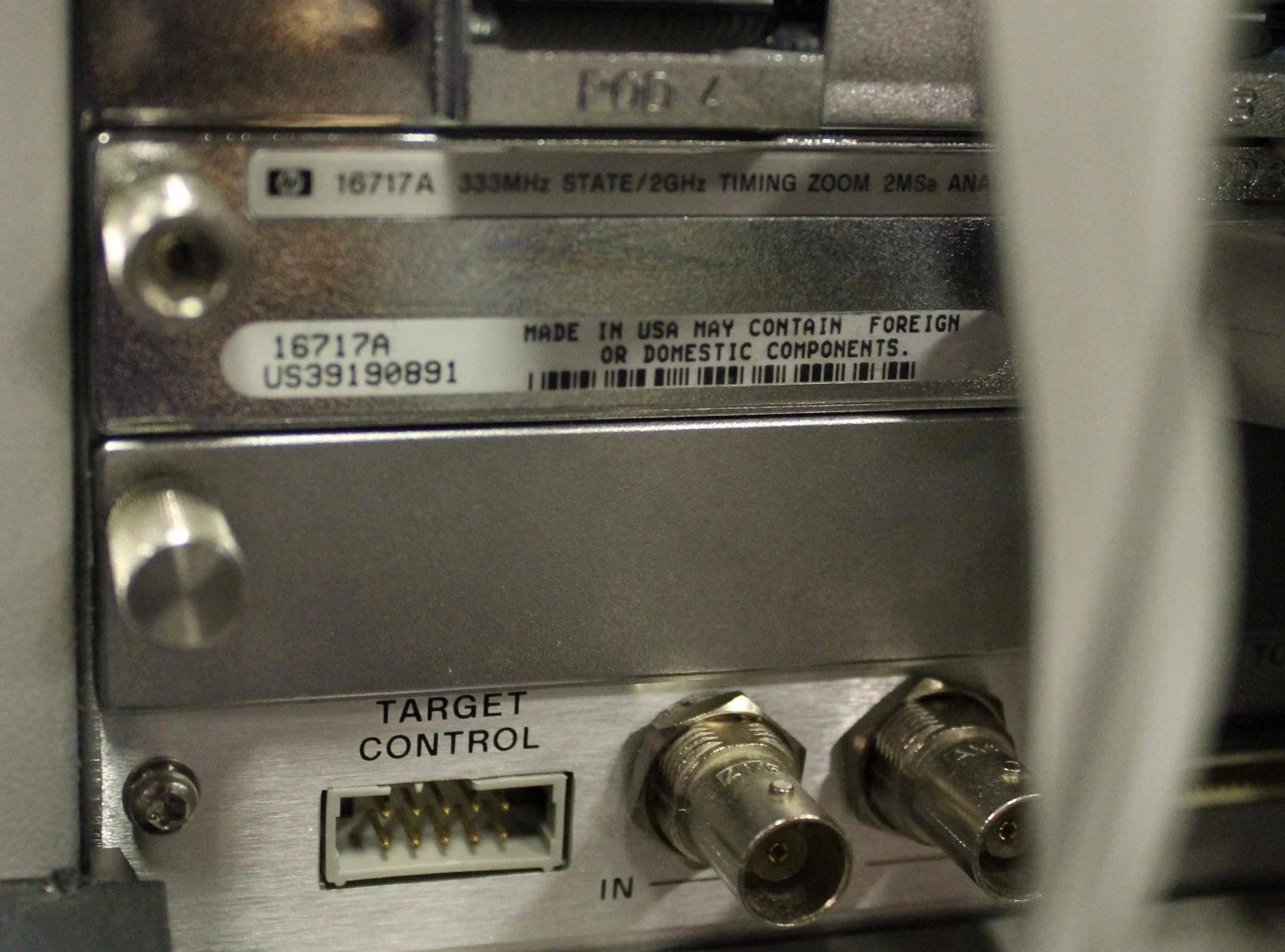 HP / Agilent 16702B Logic Analysis System w/ 16753A, 16717A & Cables
