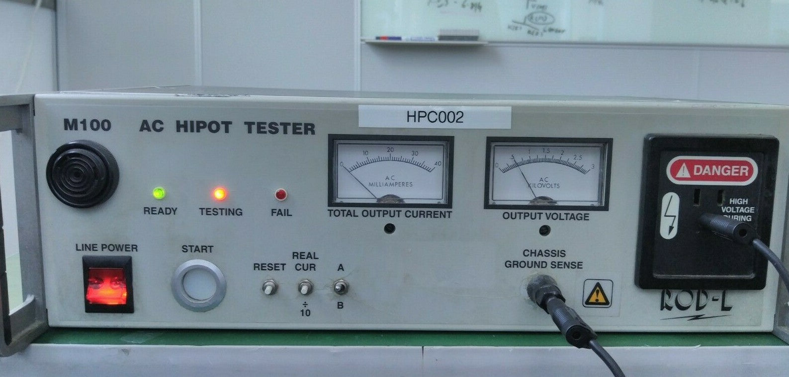 ROD-L M100 AVS5-2.8-40 AC HI Pot Tester - XG eqpt