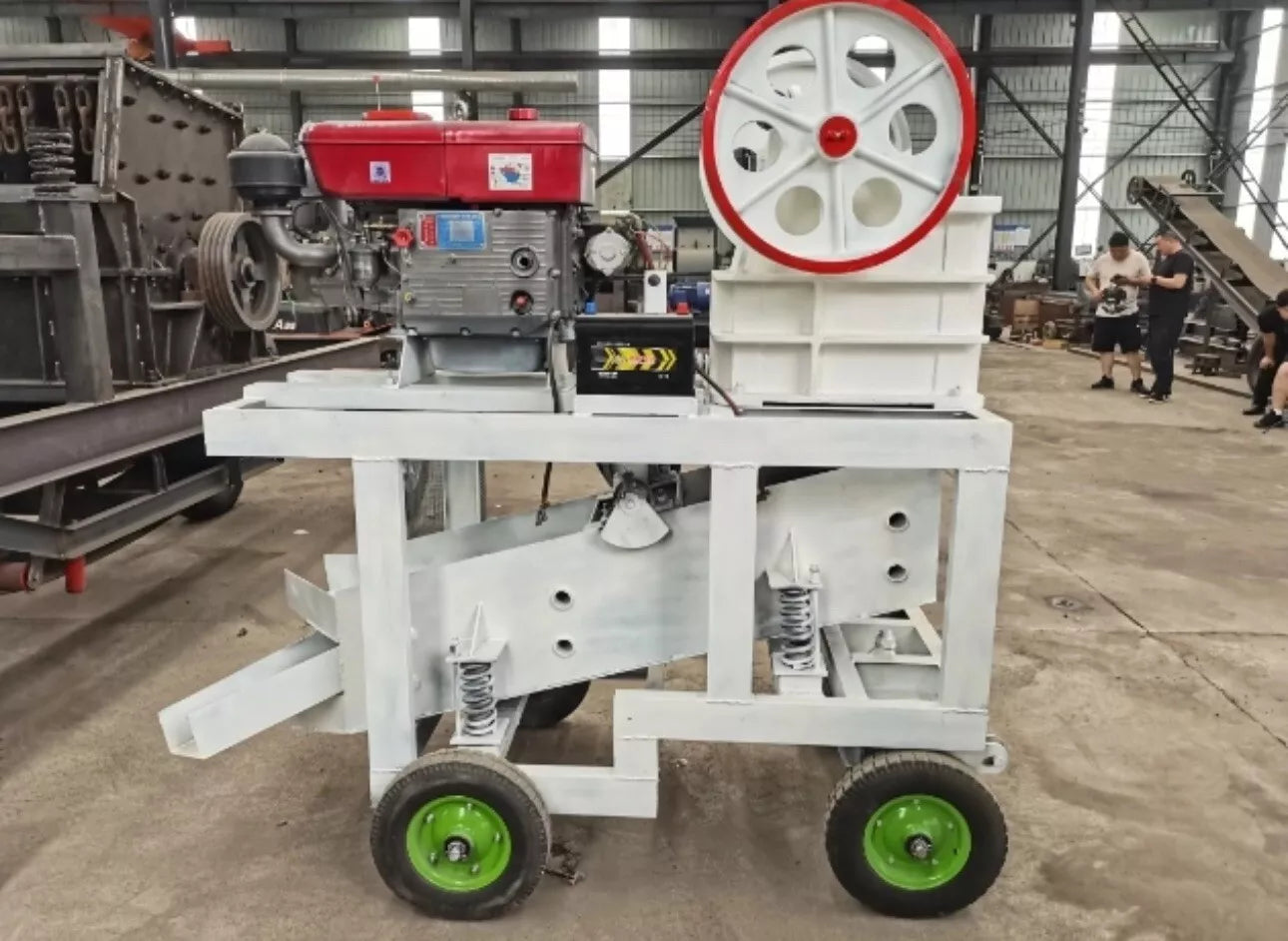 Jaw Crusher with Sieve Crusher Machinery