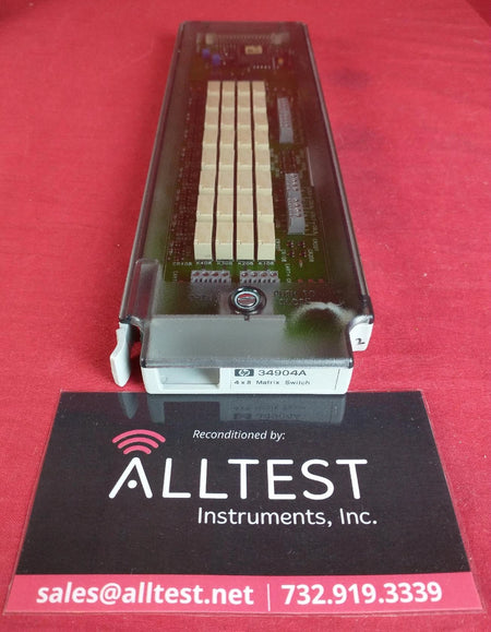 HP Agilent Keysight 34904A 4x8 Matrix Module