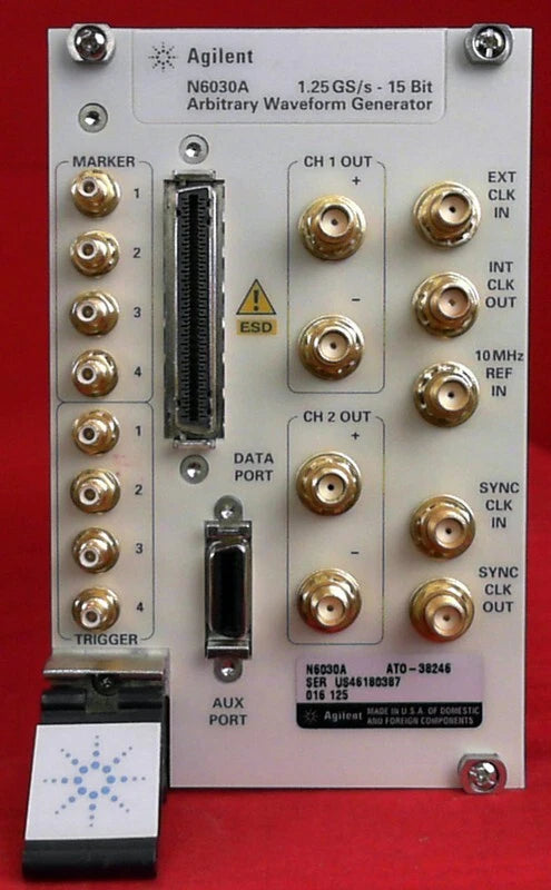 HP Agilent Keysight N6030A Arbitrary Waveform Generator 15-Bit 1.25 GS/s