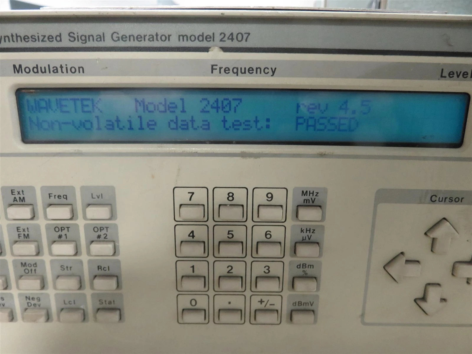 Wavetek 01-550 Mhz Synthesized Signal Generator 2407  - Free Shipping
