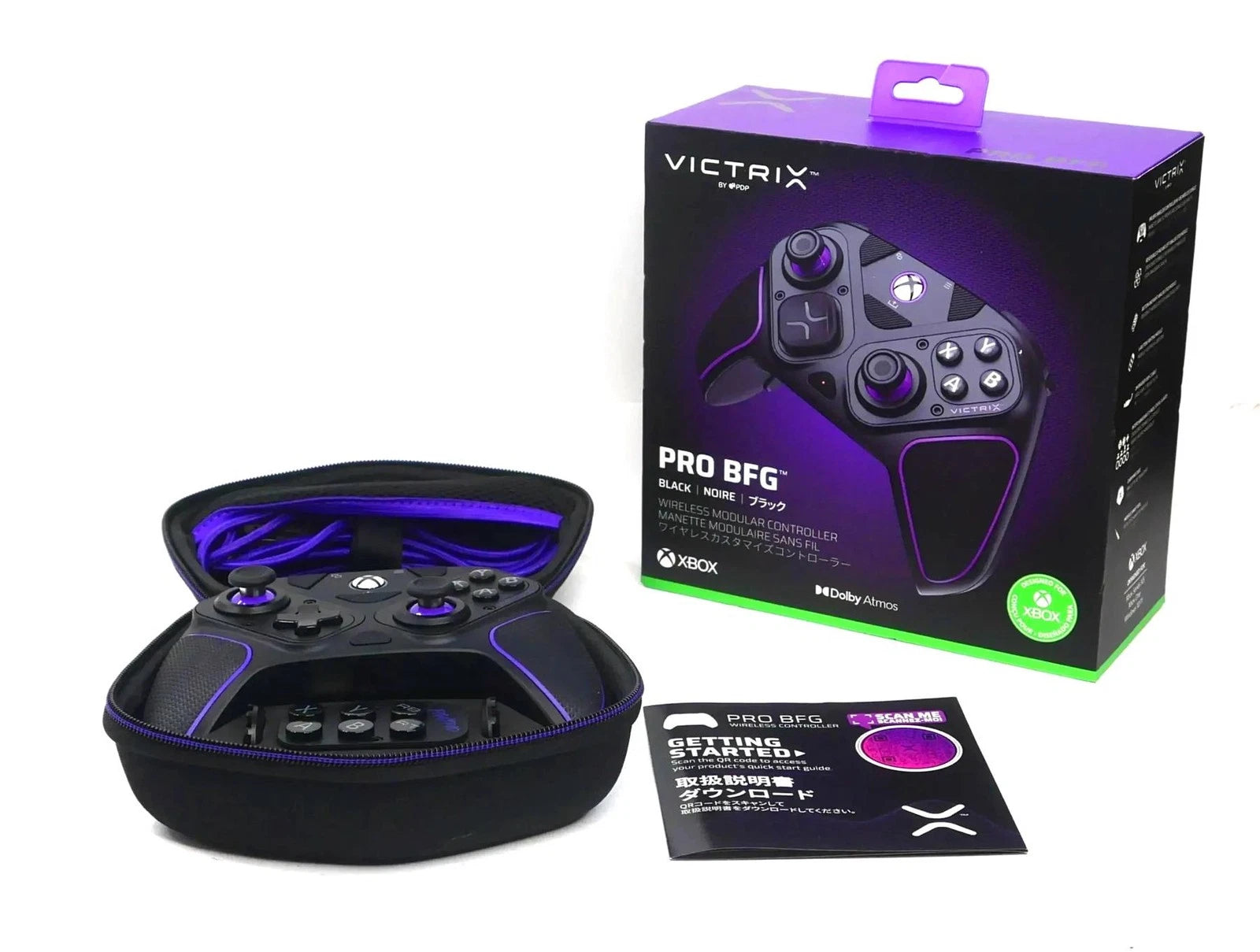 PDP Victrix Pro BFG Wireless Controller for Xbox  Black - Free Shipping