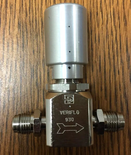 Parker Veriflo 930 Series 45700372 316L 1/4 Face Seal 2-Ports Style Diaphrag