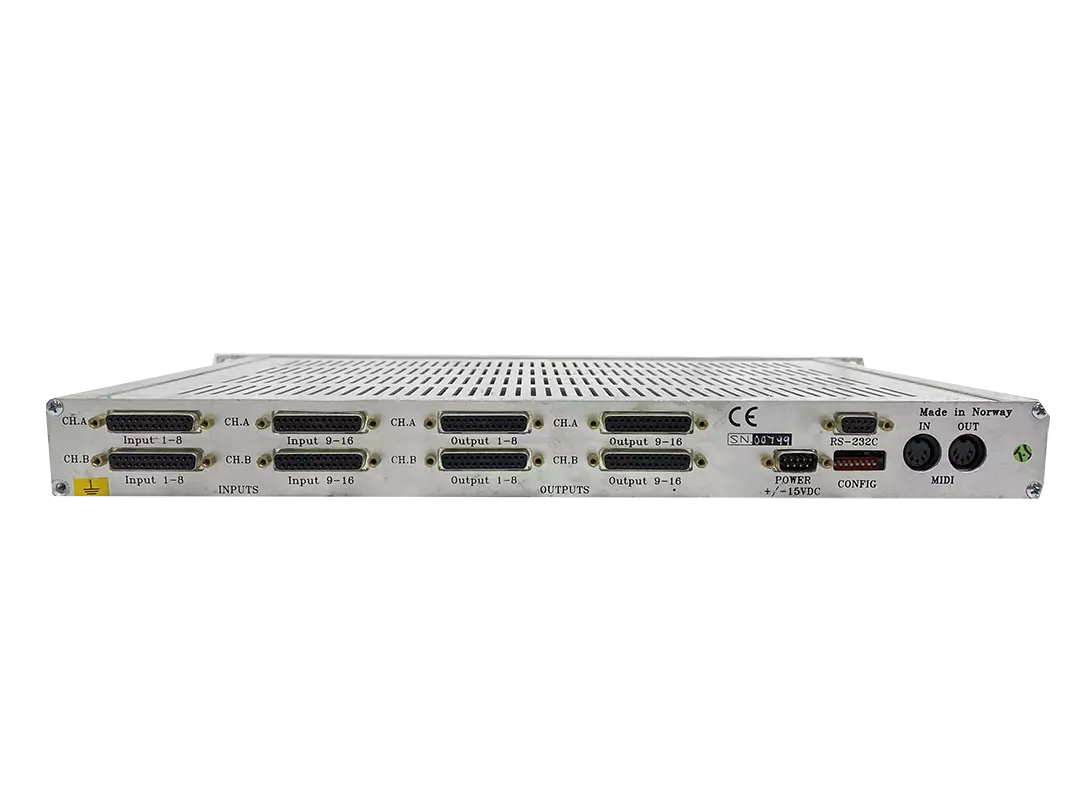 GRASS VALLEY BAS-1616 Stereo Audio Router 16x16 Triton Routing Switcher