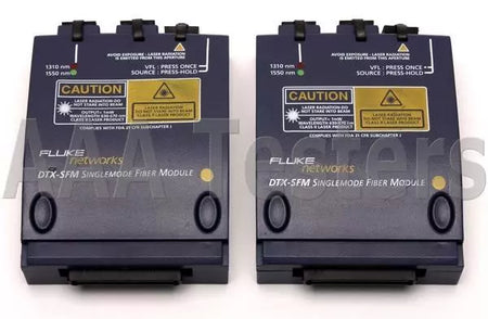 Fluke Networks DTX-1800 w/ DTX-SFM SM Fiber Cat6a 1gHz Cable Analyzer DTX 1800 - XG eqpt