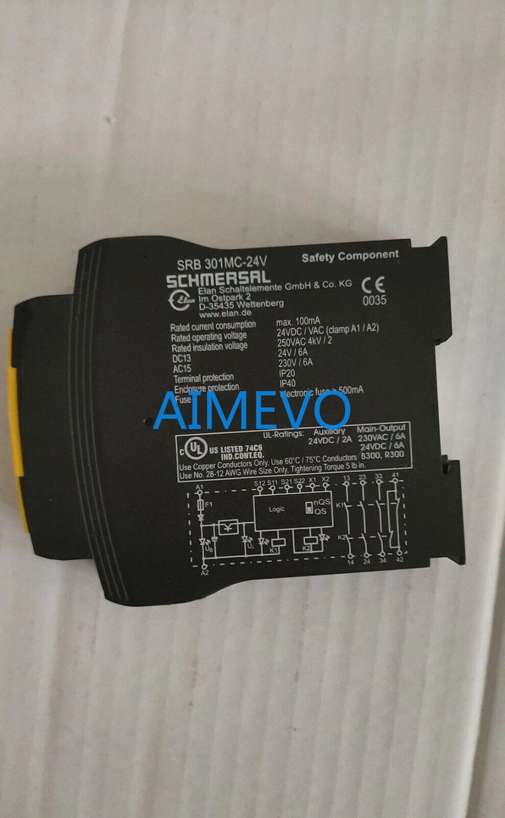 Schmersal SRB 301MC-24V Safety Component SRB301MC24V/6/1PC NEW