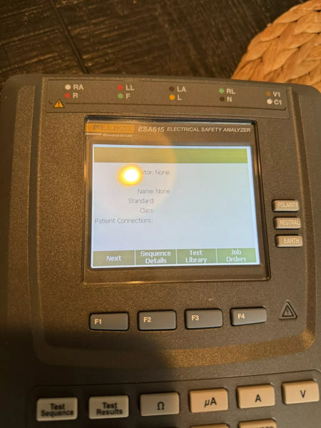 FLUKE ESA615 EU 230V Electrical Safety Analyzer (Calibrated 2024)