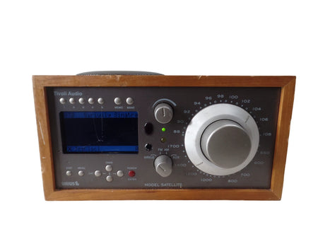 Tivoli Audio Model SATELLITE SIRIUS/AM/FM Desk- Brown - Free Shipping