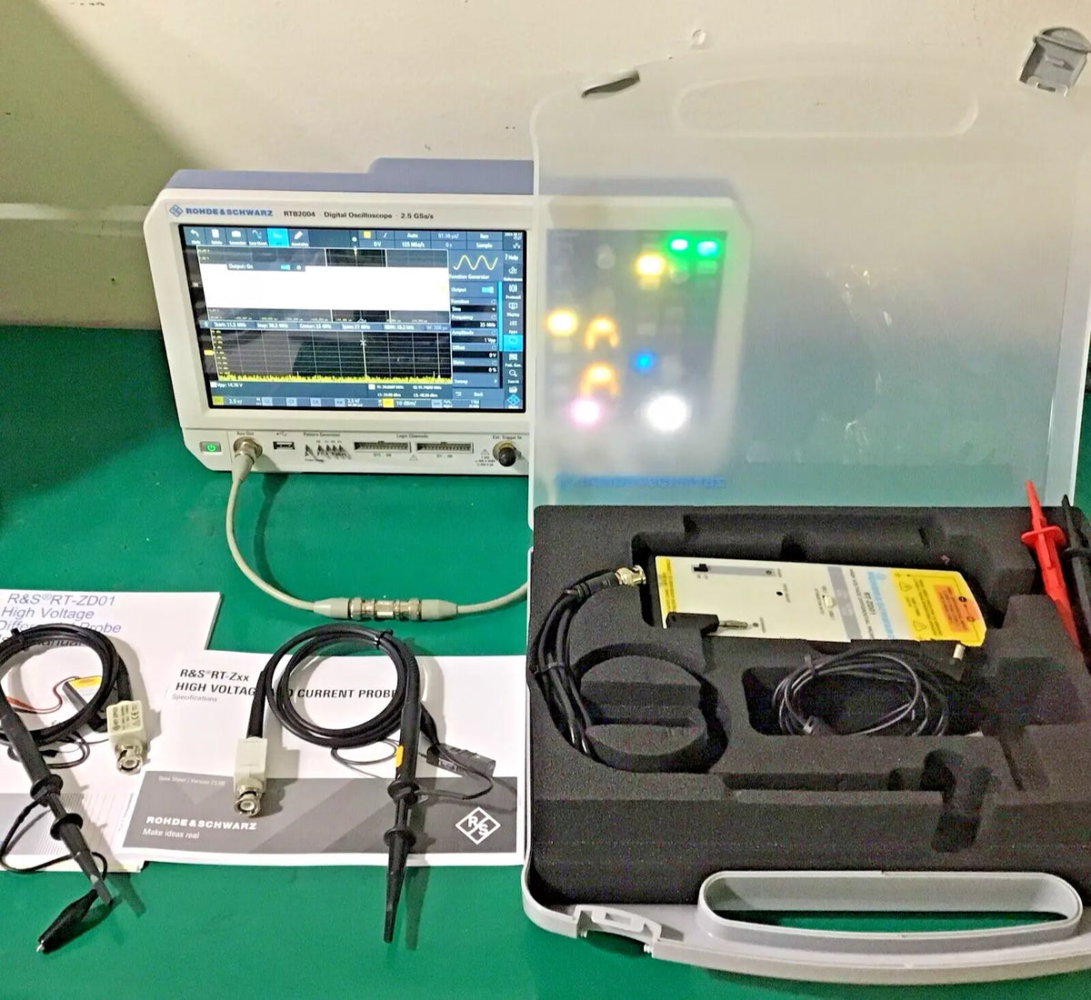 Rohde & Schwarz RTB2004 Digital Oscilloscope 300Mhz / 2.5Ghz 4Ch