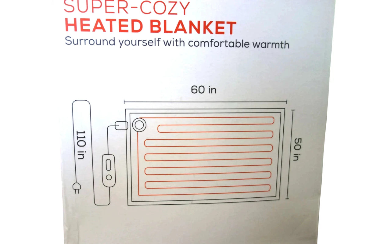 Beurer - Super - Cozy Heated Blanket Cream - free shipping