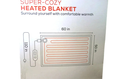 Beurer - Super - Cozy Heated Blanket Cream - free shipping