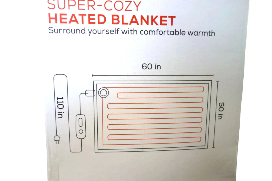 Beurer - Super - Cozy Heated Blanket Cream - free shipping