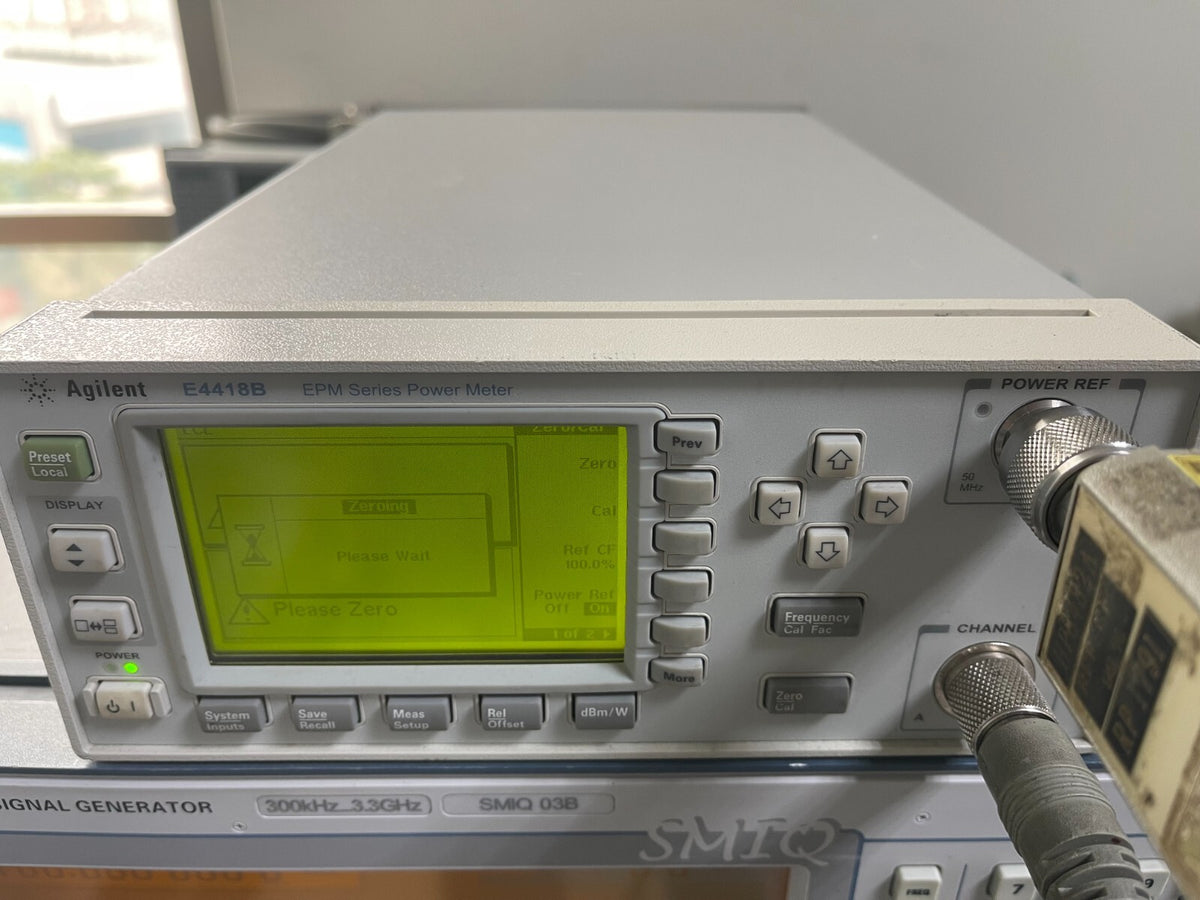 Agilent E4418B EPM Series Single-Channel Power Meter _ MY45104110 - XG eqpt