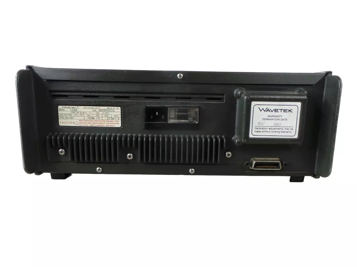 Wavetek 288 Synthesized Function Generator - High-Quality Signal Generation