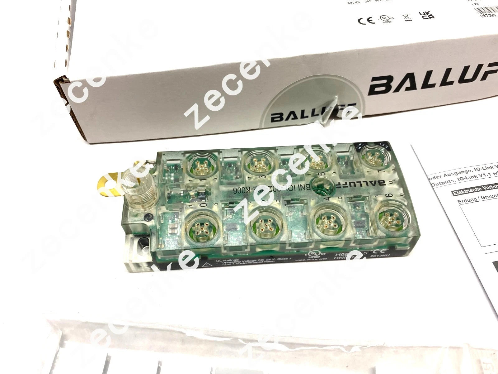 Balluff BNI007Z IO-Link Sensor/Actuator Hub 8-Port