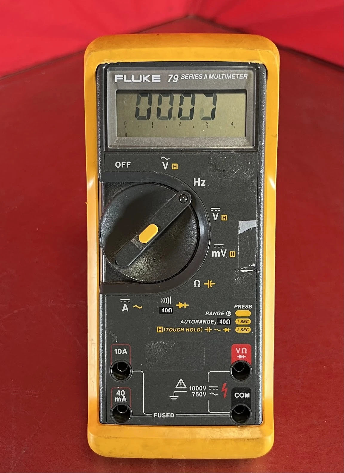 Fluke 79 Series II Multimeter, SN 62250678