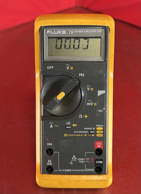 Fluke 79 Series II Multimeter, SN 62250678