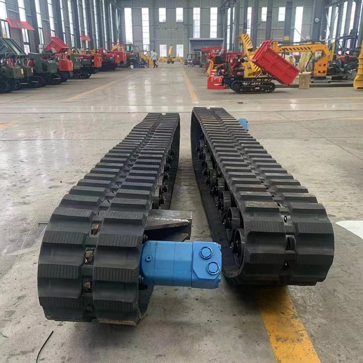 Rubber Steel Track Chassis Assembly for Mechanical Chassis Modification