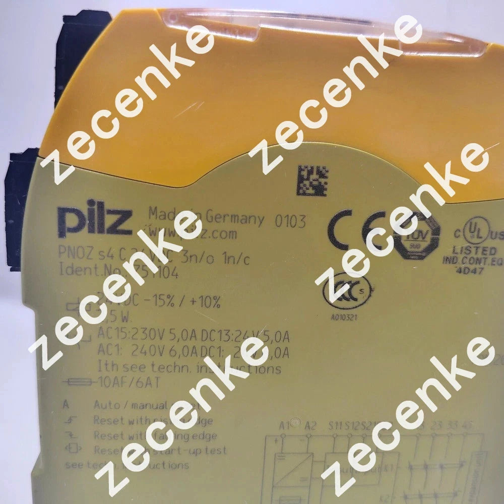 Pilz PNOZs4 Safety Relay 751104 24VDC PN0Zs4