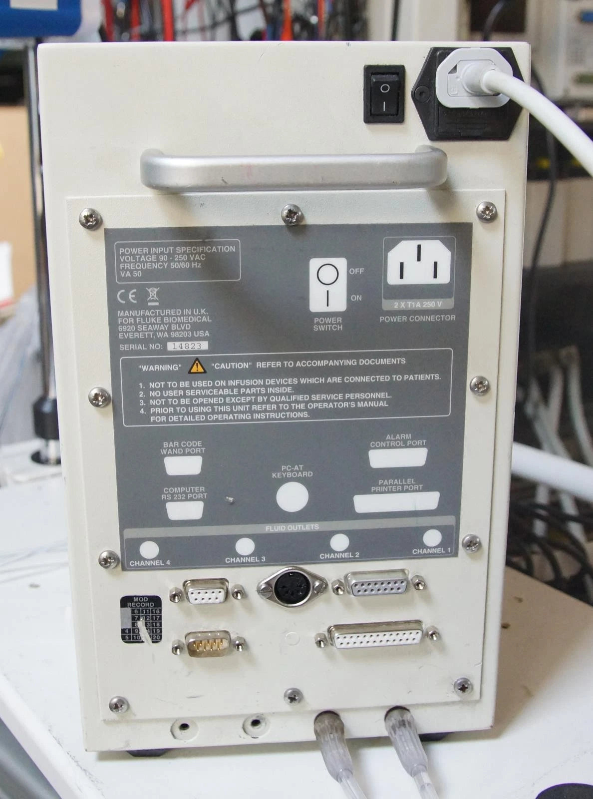 Fluke Biomedical / Bio Tek IDA 4 Plus Infusion Device Analyzer w/ Two Channels