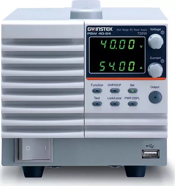 GW Instek PSW 40-54 - Programmable DC Power Supply (0-40V / 0-54A / 720W) - XG eqpt