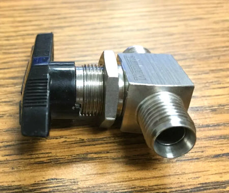 Whitey SS-42S4 316 Stainless Steel Ball Valve 1/4 Tube Fittings 2500 PSI