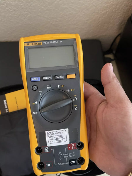 Fluke 77IV Multimeter with Leads Accessories & Stow Pouch (New) Calibrated 2023