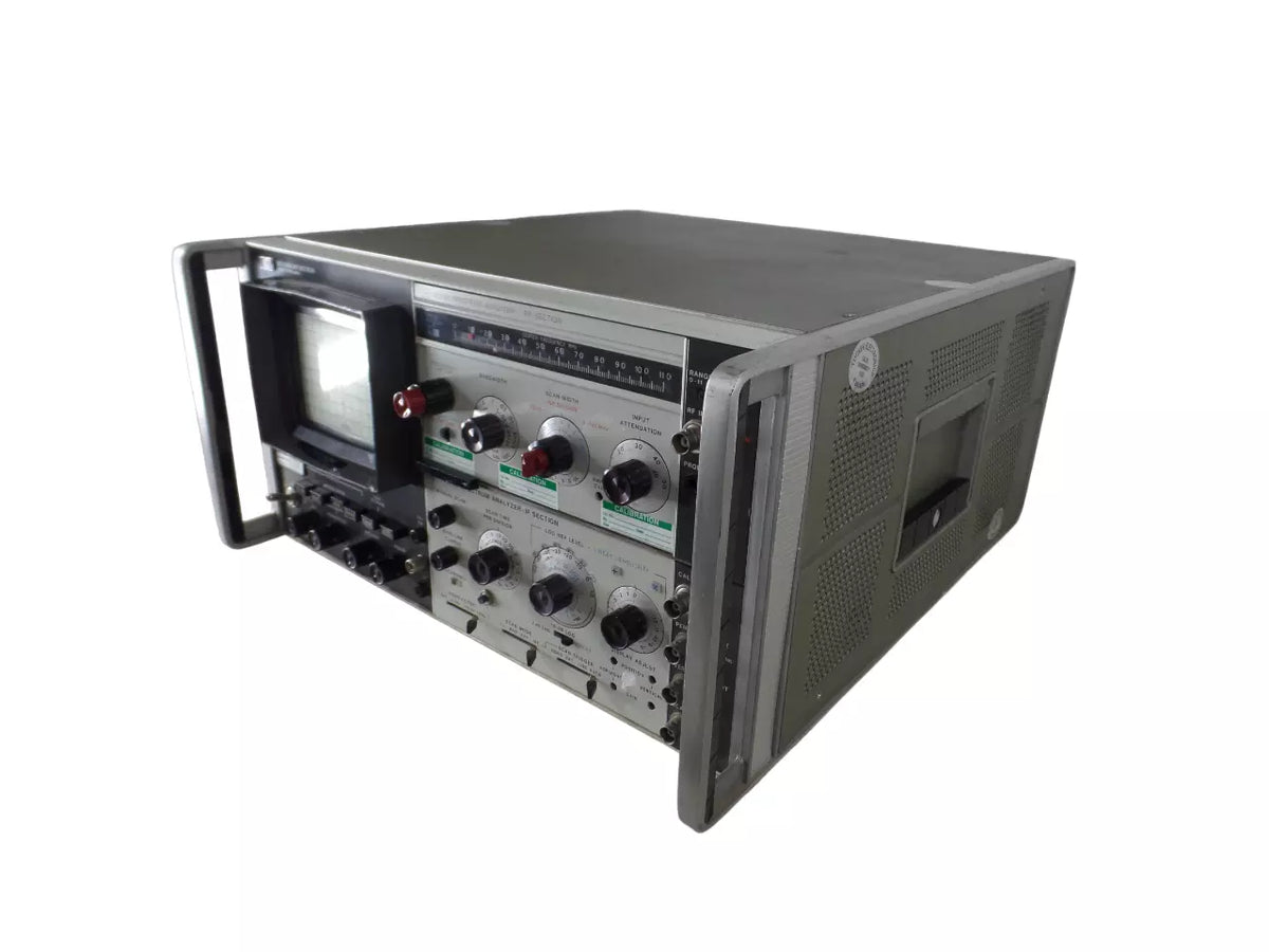 HP 141T 8553B 8552B Spectrum Analyzer 1kHz to 110 MHz