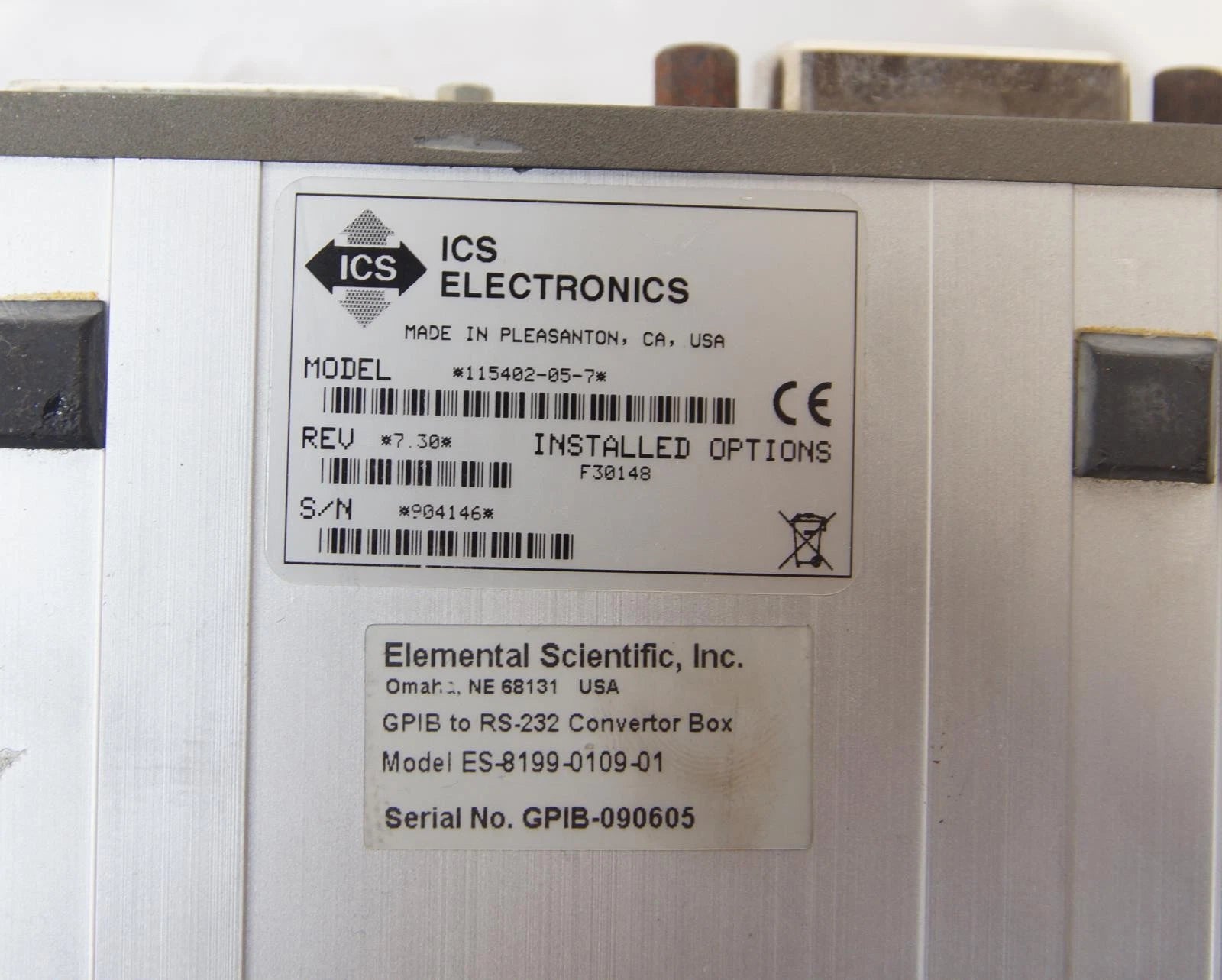 ICS Electronics 4899B GPIB Modbus Interface RS-232/RS-485 Converter
