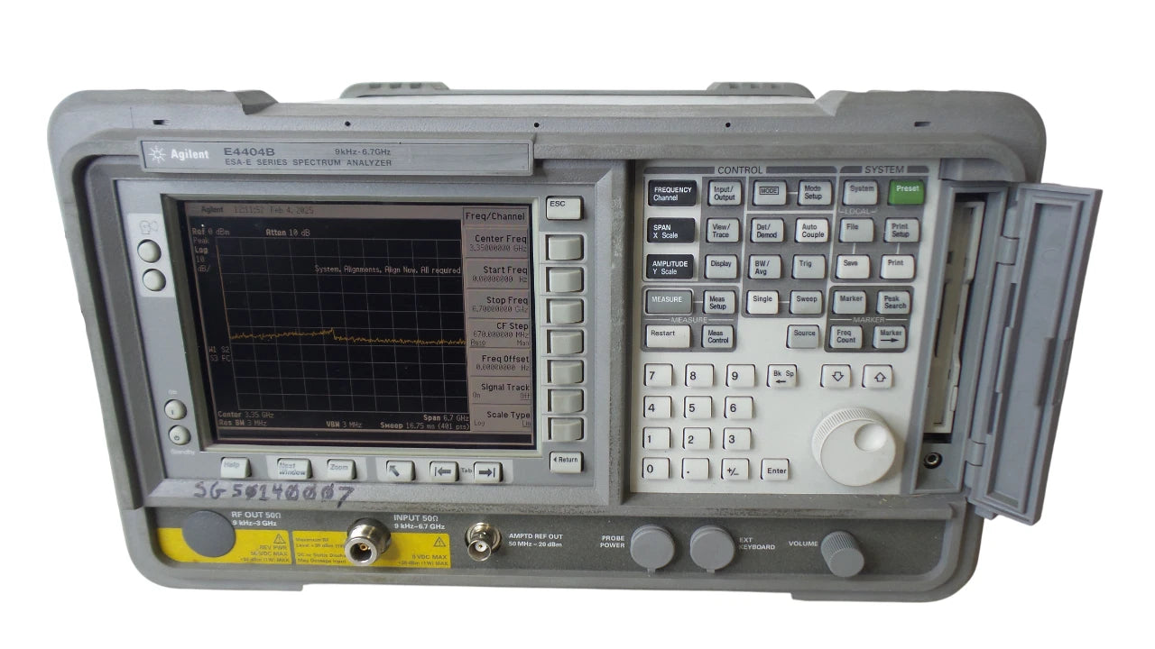 Agilent E4404B ESA-E Series Spectrum Analyzer 9kHz-6.7GHz