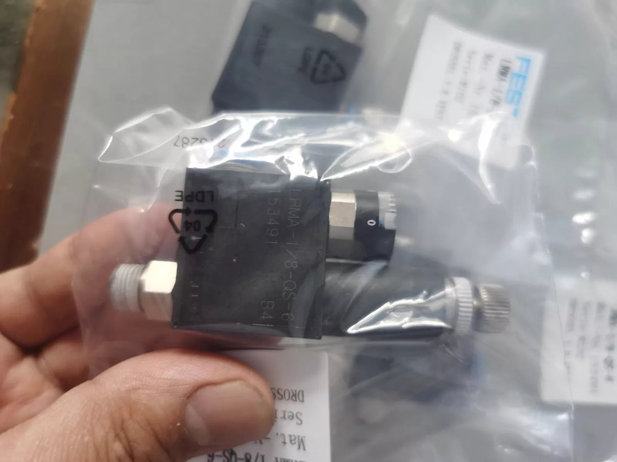 FESTO LRMA-1/8-QS-6 153491 Regulating Valve - Free Shipping