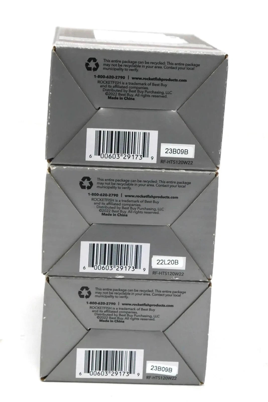 Lot Of 3 Rocketfish 2-Outlet In-Wall Surge Protector 1080 Joules - Free Shipping