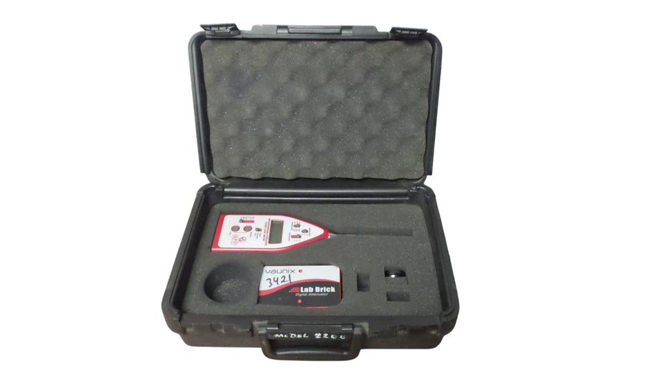 Quest Tech 2200 Integrating Averaging Sound Level Meter with VAUNIX LDA-602E