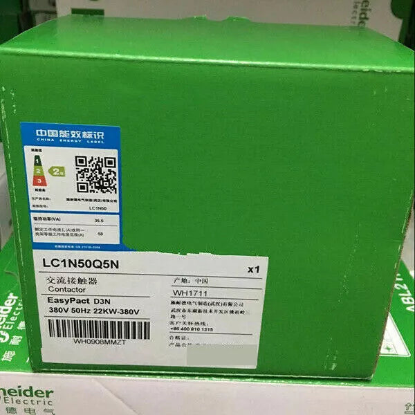 Schneider LC1N50Q5N Contactor 380V 50Hz - 1PC, New in Box