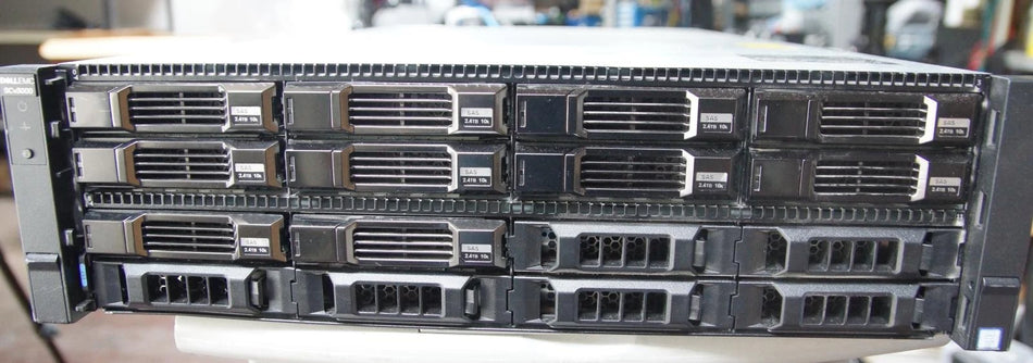 Dell EMC SCv3000 Storage Array with 10x 2.4TB 10K SAS HDDs, Type F Controllers