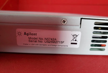 HP Agilent Keysight N5742A Programmable DC Power Supply US25M2715F