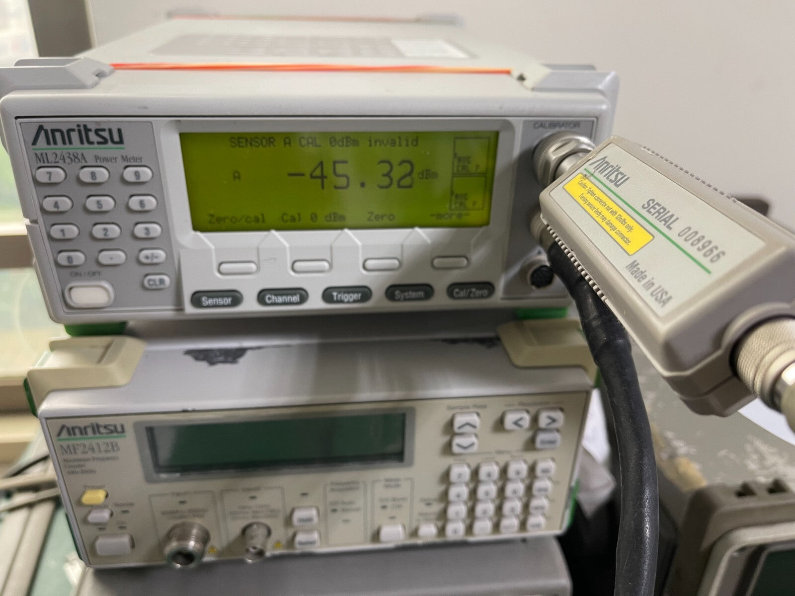 Anritsu MA2472B Power Sensor 10MHz to 18Ghz, N connector, -70 to +20dBm - XG eqpt