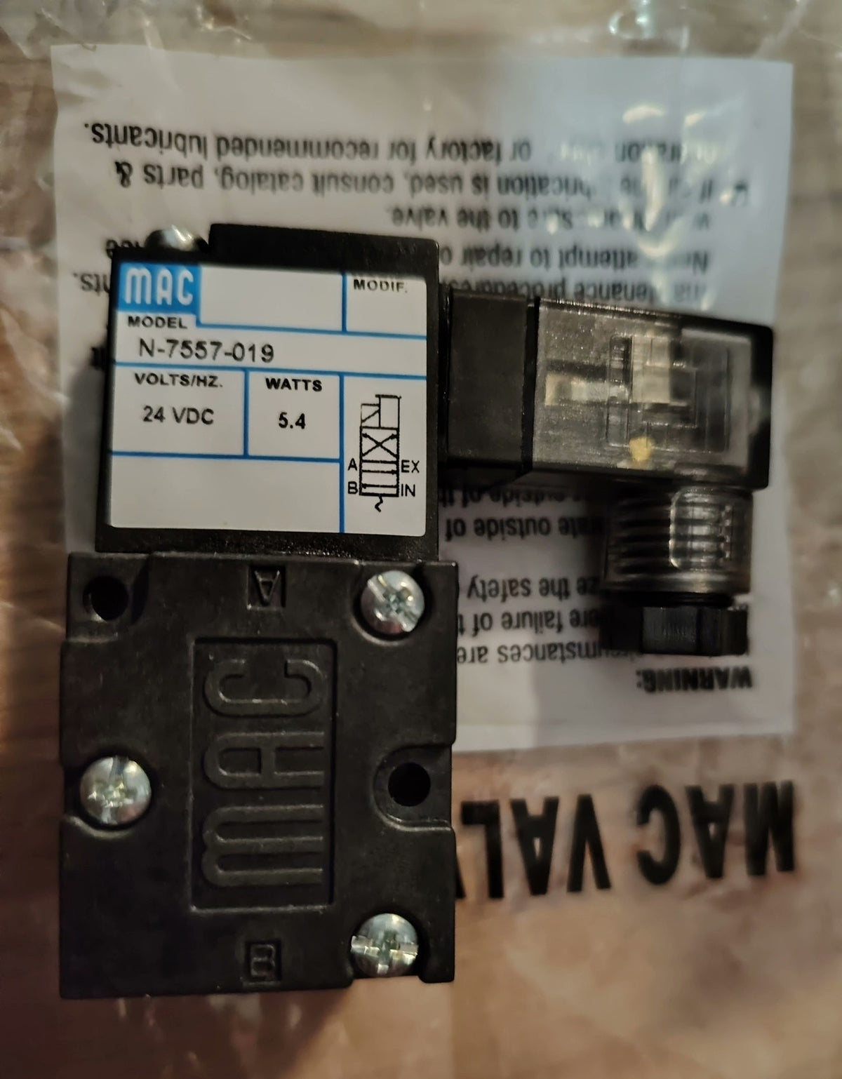 MAC N-7557-019 Solenoid Valve
