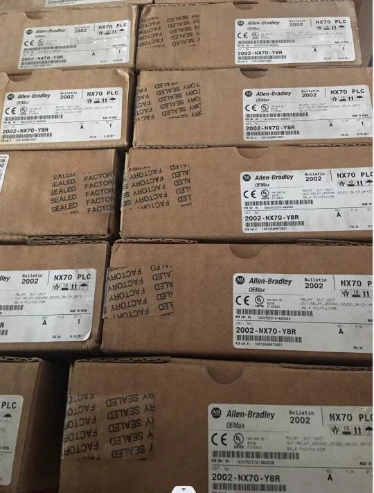 AB NX70 PLC 2002-NX70-Y8R Programmable Logic Controller Module