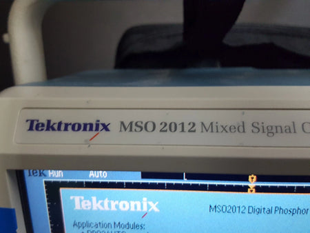 Tektronix MSO2012 Mixed Signal Oscilloscope (0772)