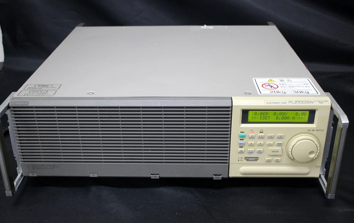 KIKUSUI PLZ1003W 150V 200A 1000W Elecronic Load