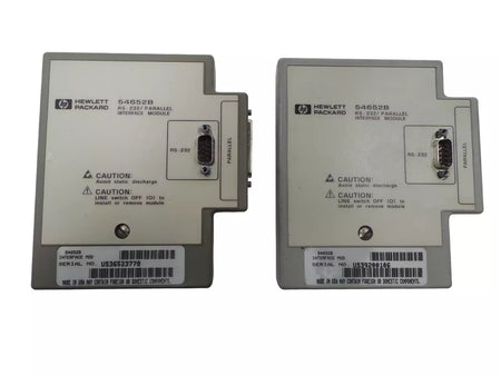 Lot of 2 HP 54652B RS-232 Interface