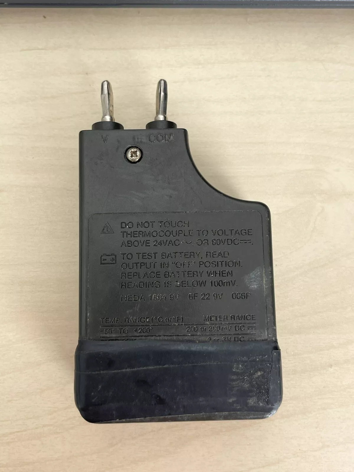 Fluke 80TK Thermocouple Module - Parts Only